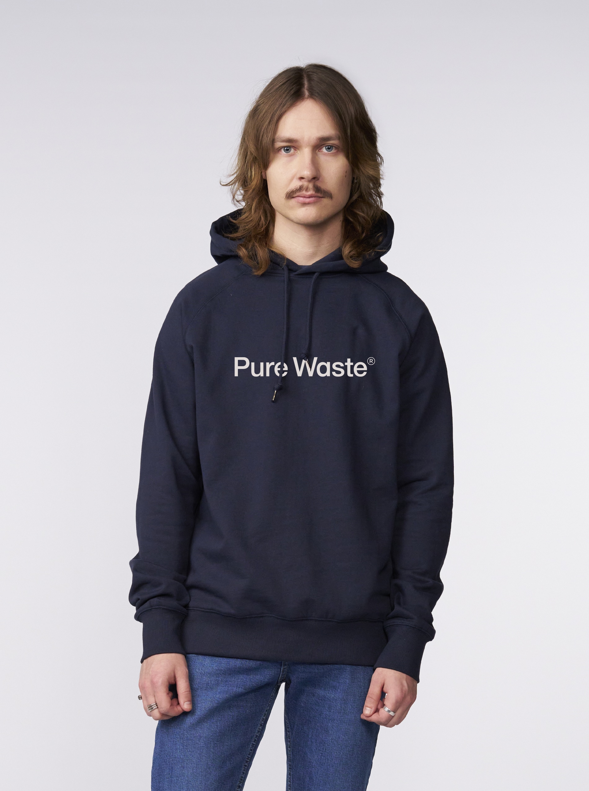 HDUPWL68_Pure_waste_logo_hoodie_solid_navy